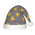 thumbnail image 1 of Cauagu Christmas hat duck Pattern Christmas Hat for Kids,Xmas Holiday Hat Santa Hat for Boys & Girls Festive Headwear Accessories for Christmas/New Year/Holiday, 1 of 6