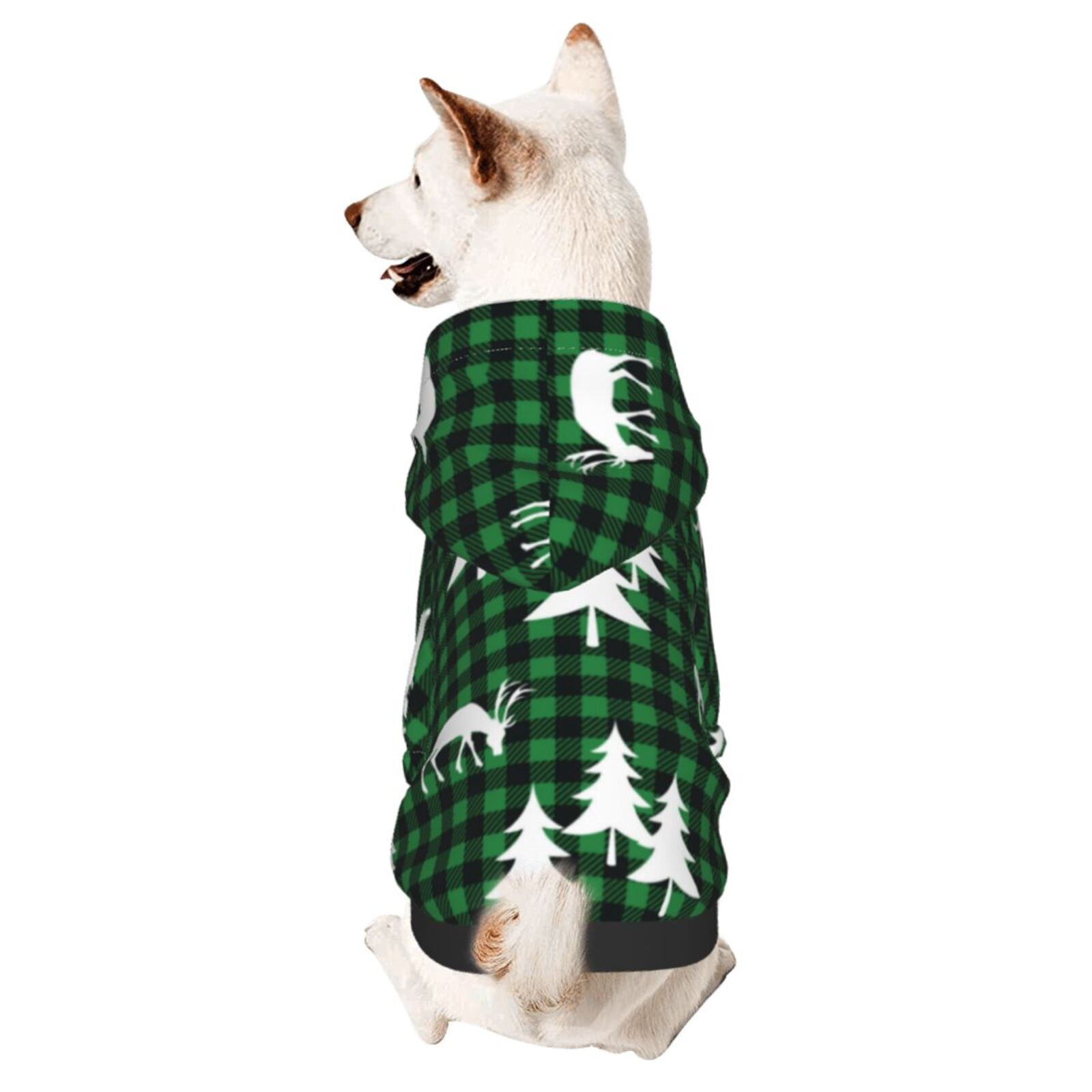 Floral Beadwork Four Clans Winter Pet Dog Hoodie main image 1