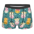 thumbnail image 1 of Cauagu Colorful Cow Print Boxer Briefs for Men,Comfortable Breathable Men's Underwear Moisture Wicking Underpants -Large, 1 of 8