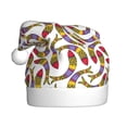 thumbnail image 1 of Cauagu Colorful Fishes for Adult Christmas Hat,1-Pack Xmas Holiday Hat Santa Hat for Women & Men Festive Headwear Accessories Fit for Christmas/New Year/Party, 1 of 6