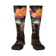 thumbnail image 1 of Cauagu Colorful Flower German Shepherd Print Women's Men's Ankle Socks 1-pack Casual Athletic Socks for Unisex Adult Moisture-Wicking Socks for Daily Wear/Running/Sport, 1 of 8