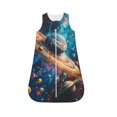 Cauagu Colorful Universe for Infant Wearable Blanket,Unisex