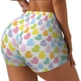 thumbnail image 1 of Cauagu Colorful Rubber Duck for Womens Workout Impact Shorts,Booty Biker Shorts High Waisted Elastic Athletic Shorts for Yoga Gym Running Sports-Medium, 1 of 8