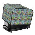 thumbnail image 1 of Cauagu Construction Machinery for 4 Slice Toaster Cover (11.4''×7.9''×7.5'') Bread Machine Cover Toaster Protector Kitchen Appliance Dust Cover, 1 of 7