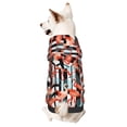 thumbnail image 1 of Cauagu Cool Flamingo Pattern Winter Pet Hoodie Sweatshirts- Dog Hoodie Sweater with Leash Hole - Cute Dog Hoodie - Pet Clothes Puppy Cat Custume -Medium, 1 of 8