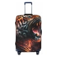 thumbnail image 1 of Cauagu Cool Tiger Print Travel Luggage Cover,Travel Dust-proof Suitcase Cover Softside Suitcase Protector for 18-32inch,Not Included Suitcase, 1 of 8