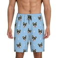 thumbnail image 1 of Cauagu Corgi Dog Print Pajama Bottoms for Men Sleep Pajama Shorts Elastic Waistband Sleep Pajama Short Men's PJ Shorts -XX-Large, 1 of 6