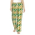 thumbnail image 1 of Cauagu Corn Pajama Pants for Women Loose Fit Wide Leg Trouser Pants Casual Elastic Waist Drawstring Lounge Pants, 1 of 6