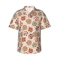 thumbnail image 1 of Cauagu Cow Spots And Disco Ball Print Hawaiian Shirt for Men,Casual Short Sleeve Button Down Shirts Summer Beach Men's Regular-Fit Short-Sleeve Print Shirt -3X-Large, 1 of 6