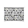 thumbnail image 1 of Cauagu Cow for Tyvek Makeup Bag,Reusable Travel Cosmetic Bag Women Organizer Toiletry Bag Birthday,Gifts for Women Girlfriend Mom Teacher 6.5’’*8.9’’, 1 of 7