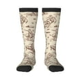 Cauagu Cowboy Sitting On Cow Back Print Women's Men's Ankle Socks 1