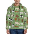 thumbnail image 1 of Cauagu Cows And Calves for Men's Pullover Hooded Sweatshirt Athletic Casual Hoodie Aautumn Hoodie Sweatshirt for Men Pullover Casual Hooded Sweatshirt-Small, 1 of 7