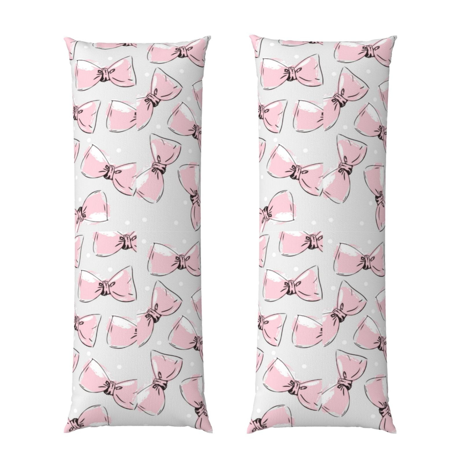 Cauagu Cute Bow Tie for Long Body Pillowcase 1 PCS,Soft Long Pillow
