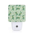 thumbnail image 1 of Cauagu Cute Dinosaurs in Space Print LED Nightlight,0.5W Night Lights Plug into Wall 1 Pack with Dusk-to-Dawn Light Sensor Soft Glow Lamp for Bathroom Adult Hallway-EU, 1 of 7