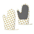 thumbnail image 1 of Cauagu Cute Duck Diver Print Oven Mitts 2 Piece Set,BBQ Gloves Grilling Gloves Kitchen Silicone Oven Gloves Heat Resistant Oven Mitts for Barbecue Cooking & Baking, 1 of 6