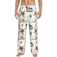thumbnail image 1 of Cauagu Cute Farm Mens Pajama Pants Sleep & Lounge Pants,PJ Bottoms with Pockets-XX-Large, 1 of 7