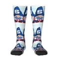 thumbnail image 1 of Cauagu Cute Gnomes in USA Print Women's Men's Ankle Socks 1-pack Casual Athletic Socks for Unisex Adult Moisture-Wicking Socks for Daily Wear/Running/Sport, 1 of 8