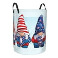 Cauagu Cute Gnomes in USA1 for Laundry Basket,Collapsible Organizer