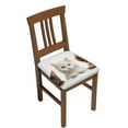 thumbnail image 1 of Cauagu Cute Kittens And Puppy for Dining Chair Seat Covers,Slipcovers Kitchen Chair Covers Upholstered Chair Seat Cushion Cover Chair Seat Protector-Four Pieces, 1 of 7