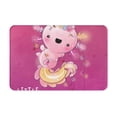 thumbnail image 1 of Cauagu Cute Pink Axolotl A Print Front Door Mat for Indoor Entrance 16x24 Inche,Absorbent Doormat Washable Carpet for Bathroom/Garage/Kitchen/Entry/Back, 1 of 7