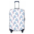 thumbnail image 1 of Cauagu Cute Poodle Dog Print Travel Luggage Cover,Travel Dust-proof Suitcase Cover Softside Suitcase Protector for 18-32inch,Not Included Suitcase, 1 of 8