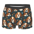 thumbnail image 1 of Cauagu Cute Puppy Print Boxer Briefs for Men,Comfortable Breathable Men's Underwear Moisture Wicking Underpants -XX-Large, 1 of 8