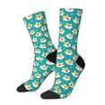thumbnail image 1 of Cauagu Cute Shiba1 Print Crew Socks for Women and Men,Adult Athletic Running Socks 1-Pair Sports Socks Work Gear Socks with Moisture Wicking, 1 of 6
