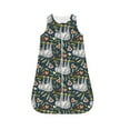 Cauagu Cute Sloth for Infant Wearable Blanket,Unisex, Girl, Boy Swaddle