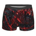 thumbnail image 1 of Cauagu Cyberpunk Cityscape Lights Print Boxer Briefs for Men,Comfortable Breathable Men's Underwear Moisture Wicking Underpants -Small, 1 of 8