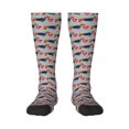 thumbnail image 1 of Cauagu Dachshund Dog Heart Print Women's Men's Ankle Socks 1-pack Casual Athletic Socks for Unisex Adult Moisture-Wicking Socks for Daily Wear/Running/Sport, 1 of 8