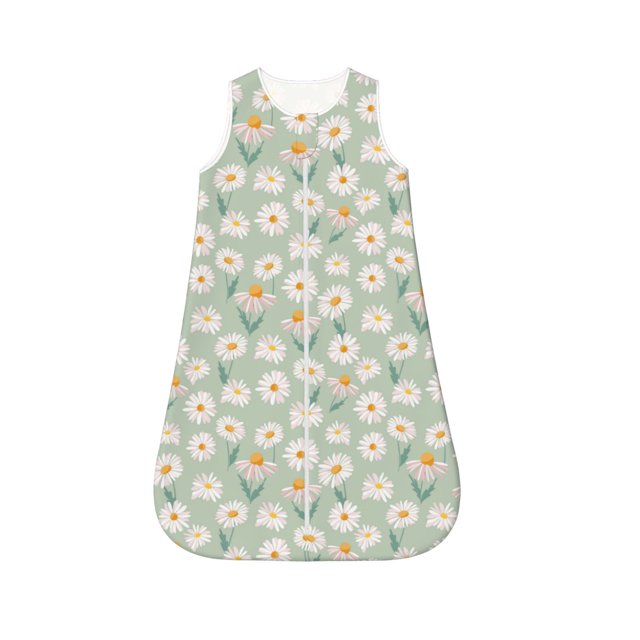 Cauagu Daisies Flowers for Infant Wearable Blanket,Unisex, Girl, Boy
