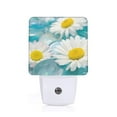 thumbnail image 1 of Cauagu Daisy Flowers Print LED Nightlight,0.5W Night Lights Plug into Wall 1 Pack with Dusk-to-Dawn Light Sensor Soft Glow Lamp for Bathroom Adult Hallway-US, 1 of 7