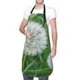 thumbnail image 1 of Cauagu Dandelion Flower In The Meadow Aprons with Pockets,Waterproof Apron for Women,Kitchen Cooking Apron Adjustable Bib Aprons Chef Apron for Cooking,Drawing,Crafting, 1 of 8