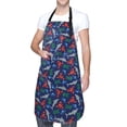 thumbnail image 1 of Cauagu Deep Down In The Ocean Aprons with Pockets,Waterproof Apron for Women,Kitchen Cooking Apron Adjustable Bib Aprons Chef Apron for Cooking,Drawing,Crafting, 1 of 8