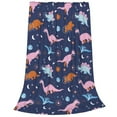 thumbnail image 1 of Cauagu Dinosaur Pattern Flannel Bed Blankets,Fleece Blanket Comfortable Air Conditioning Blanket for Sofa Bed Travel Couch & Living Room -60"x50", 1 of 8