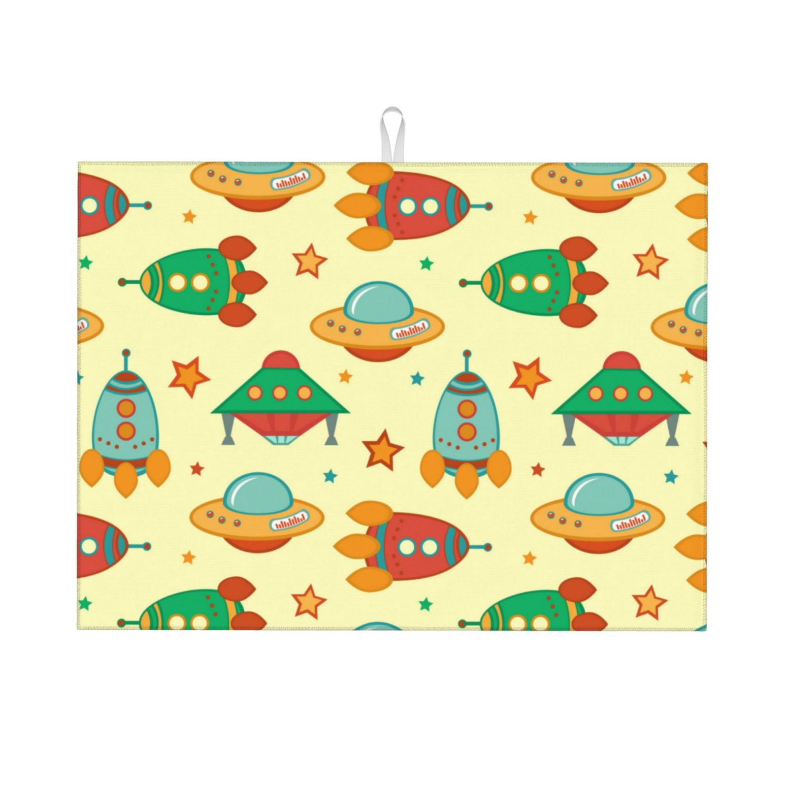 Cauagu Dish Drying Mat,24*18 inch Absorbent Dish Drainer Kitchen ...