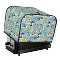 thumbnail image 1 of Cauagu Dogs for 4 Slice Toaster Cover (11.4''×7.9''×7.5'') Bread Machine Cover Toaster Protector Kitchen Appliance Dust Cover, 1 of 7