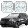 thumbnail image 1 of Cauagu Dragonfly Cauagu {designName} Print Foldable Car Windshield Sun Shade | Front Windshield Shade for Sun | Fits Small Sedans, Mini SUVs, Hatchbacks-Medium, 1 of 6