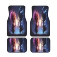 thumbnail image 1 of Cauagu Dreamy Forest Elf Pattern Car Floor Mat Set of 4,Car Carpet Mats Car Mats with Anti-Slip Backing & Driver Heel Pad Universal Fit for Cars/Trucks/SUV/Vans, 1 of 6