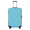 thumbnail image 1 of Cauagu Duck Swimming Print Travel Luggage Cover,Travel Dust-proof Suitcase Cover Softside Suitcase Protector for 18-32inch,Not Included Suitcase, 1 of 8