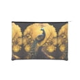 thumbnail image 1 of Cauagu Elegant Gold Leaf Peacock for Tyvek Makeup Bag,Reusable Travel Cosmetic Bag Women Organizer Toiletry Bag Birthday,Gifts for Women Girlfriend Mom Teacher 6.5’’*8.9’’, 1 of 7