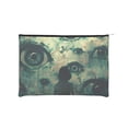thumbnail image 1 of Cauagu Eyes Watching In The Dark for Tyvek Makeup Bag,Reusable Travel Cosmetic Bag Women Organizer Toiletry Bag Birthday,Gifts for Women Girlfriend Mom Teacher 6.5’’*8.9’’, 1 of 7