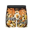 thumbnail image 1 of Cauagu Fall Farmhouse Pumpkins Print Men's Boxer Briefs, Funny & Cute Underwear Elastic Waistband Briefs Ideal Gift for Men,1-Pack, 1 of 7