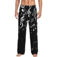 thumbnail image 1 of Cauagu Falling Musical Mens Pajama Pants Sleep & Lounge Pants,PJ Bottoms with Pockets-X-Large, 1 of 7