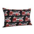 thumbnail image 1 of Cauagu Fire and Rescue Truck Print Pillow Covers with Envelope Closure,1PC Pillow Cases Decorative Pillow Case for Bed & Couch, Pillows Not Included-20"x30", 1 of 6