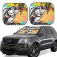 thumbnail image 1 of Cauagu Fishing Bass Cauagu {designName} Print Foldable Car Windshield Sun Shade | Front Windshield Shade for Sun | Fits Small Sedans, Mini SUVs, Hatchbacks-Medium, 1 of 6