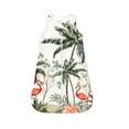 Cauagu Flamingo Palm Trees for Infant Wearable Blanket,Unisex, Girl