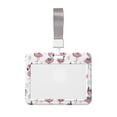 thumbnail image 1 of Cauagu Flamingos Tribal for ID Badge Holder,Badge Holder with Windows Key Card Work Badge Sleeve for Office/ Factory/ID Credit Cards/Proximity Key Cards, 1 of 7