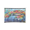 thumbnail image 1 of Cauagu Floral Truck Welcome for Tyvek Makeup Bag,Reusable Travel Cosmetic Bag Women Organizer Toiletry Bag Birthday,Gifts for Women Girlfriend Mom Teacher 6.5’’*8.9’’, 1 of 7