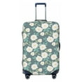 thumbnail image 1 of Cauagu Flower Print Travel Luggage Cover,Travel Dust-proof Suitcase Cover Softside Suitcase Protector for 18-32inch,Not Included Suitcase, 1 of 8